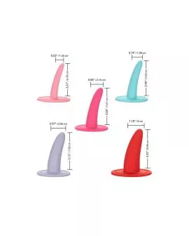 CALEXOTICS - 5-TEILIGES TRAGBARES DILATOR-SET