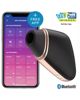 Satisfyer - Love Triangle Stimulator & Vibrator Schwarz