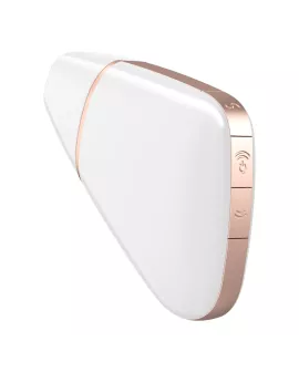 Satisfyer Love Triangle Stimulator & Vibrator - Weiß