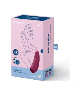 SATISFYER - CURVY 1 + ROT PINK