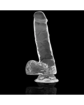 X Ray - Klarer Hahn mit Eiern 18,5 cm - Ø 3,8 cm