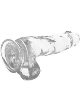 X Ray - Klarer Hahn mit Eiern 18,5 cm - Ø 3,8 cm