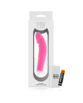 DOLCE VITA - REALISTIC PLEASURE PINK  SILICONE