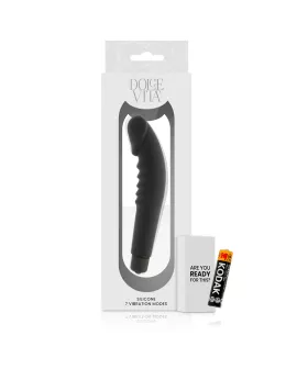 DOLCE VITA - REALISTIC PLEASURE SCHWARZES SILIKON