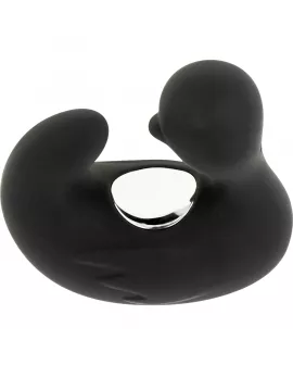BLACK&SILVER - DUCKYMANIA WIEDERAUFLADBARER SILIKON-STIMULIERENDER ENTENHÜHLING