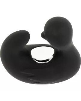 BLACK&SILVER - DUCKYMANIA WIEDERAUFLADBARER SILIKON-STIMULIERENDER ENTENHÜHLING