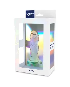X-Ray Klarer Hahn Dildo 12 cm - Ø 2,6 cm