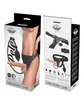 Harness Attraction - Aufblasbarer Penis 18 cm Ø 3.5 cm