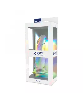 XRAY CLEAR DILDO TRANSPARENTE 16.5CM X 4CM