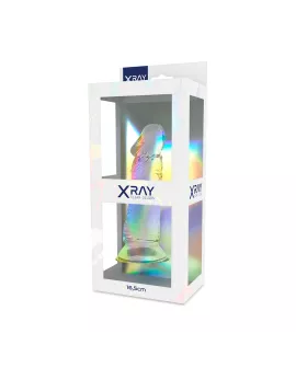 XRAY CLEAR DILDO TRANSPARENTE 16.5CM X 4CM