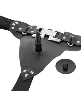 Harness Attraction Deluxe Vibrations-Harness 18 cm - Ø 4,5 cm