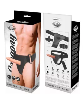 Gregory Hollow Harness Attraction Vibrator 16,5 cm - Ø 4,3 cm