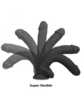 COCK MILLER - SILIKON DICHTE COCKSIL ARTIKULIERBAR SCHWARZ 18 CM