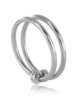 METAL HARD - Doppelstahlring 30 mm für Erotik