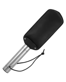 METAL HARD - Paddel aus Originalleder und Metall