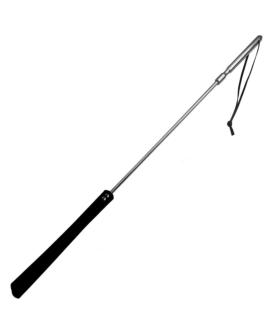METAL HARD - Originalleder und Metall Peitsche 70 cm