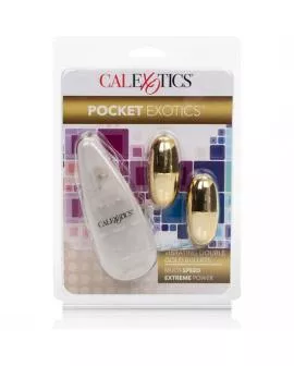 CALEXOTICS - VIBRIERENDE KUGELN GOLD DUO