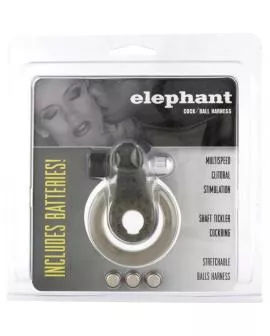 SEVEN CREATIONS - VIBRATIONSRING VON MIT STIMULIERENDEM ELEFANTEN