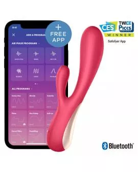 Satisfyer Mono Flex Rot - App-Klitorisvibrator