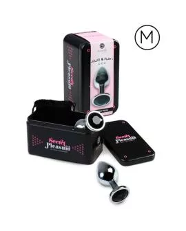 Secretplay Analplug in Schwarz - Größe M