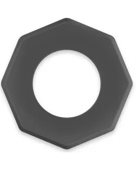 POWERING - SUPER FLEXIBLER UND WIDERSTANDSFÄHIGER PENISRING 5CM PR10 SCHWARZ