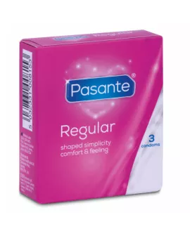 Pasante Kondome Regular-Reihe - 3 Einheiten