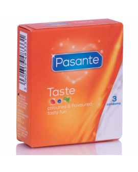 Pasante - Kondome mit Aroma - 3 Einheiten
