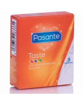 Pasante - Kondome mit Aroma - 3 Einheiten