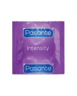 Pasante Intensität Kondome Punkte Streifen - 12 Stück