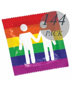 Pasante Gay Pride Kondome - 144er Pack
