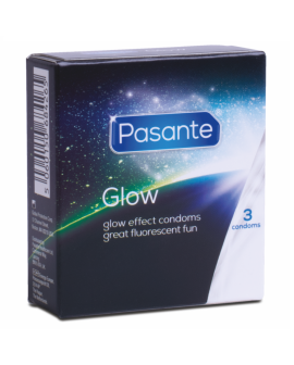 Pasante Glow in the Dark Kondome - 3 Stück