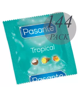 PASANTE - KONDOME TROPISCHER BEUTEL 144 EINHEITEN