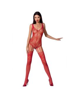 Passion Woman BS074 Bodystocking Rot - Eine Größe