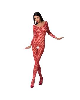 Passion Woman BS077 Bodystocking Rot - Eine Größe