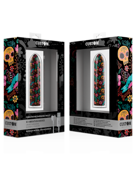 Custom Bullets Floral Aufladbarer Bullet - 10 Intensitäten