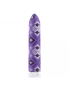 Custom Bullets - Aufladbarer Lila Snake Magnetic Bullet 10V