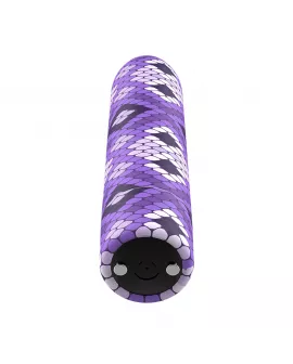 CUSTOM BULLETS - RECHARGEABLE SNAKE PURPLE MAGNETIC BULLET 10V