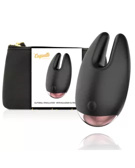 Coquette Chic Desire - Klitorialstimulator Schwarz Gold