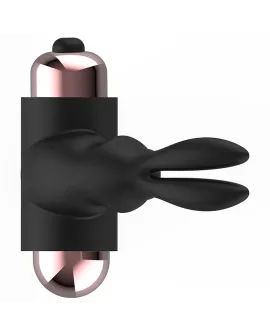 Coquette Chic Desire - Cockring mit Vibrator Schwarz/Gold
