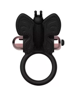 Coquette Chic Desire - Cockring Schmetterling Vibrator Schwarz/Gold