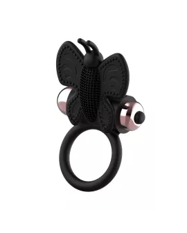 Coquette Chic Desire - Cockring Schmetterling Vibrator Schwarz/Gold