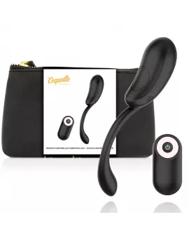 COQUETTE CHIC DESIRE - VIBRATIONSEI FERNBEDIENUNG WIEDERAUFLADBAR SCHWARZ/GOLD