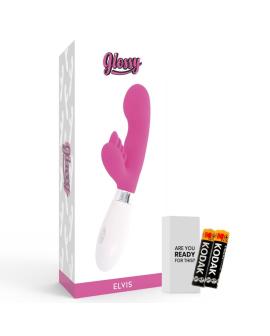 Glossy Kaninchen Elvis - Rosa Erotik-Vibrator