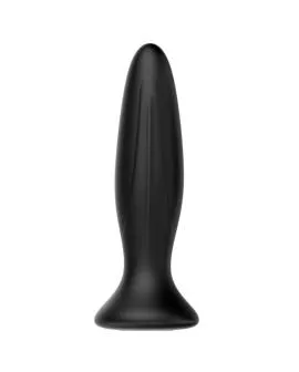 MR Play - Wiederaufladbarer Schwarzer Vibrator Analsplug
