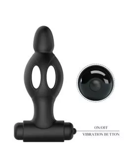 MR Play Silikon Analsplug mit Vibration - Erotik Toy
