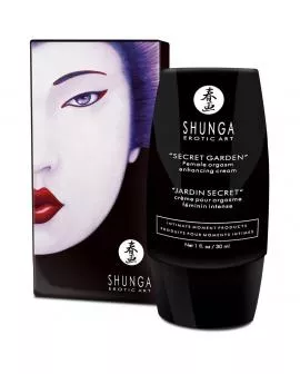 SHUNGA - INTENSIVE WEIBLICHE ORGASMUSCREME SECRET GARDEN