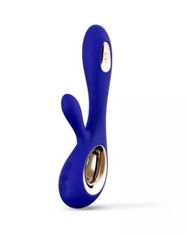 LELO Soraya Wave Vibrator Rabbit - Mitternachtblau