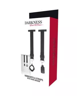 DARKNESS Bondage-Tür-Handschellen - Erotik