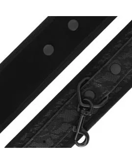 DARKNESS - LUXUS-BDSM-HANDSCHELLEN IN SCHWARZ