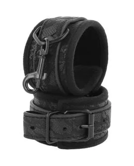 DARKNESS - LUXUS-BDSM-HANDSCHELLEN IN SCHWARZ